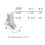 (S-M,Black Yellow)Neuropathy Compression Ankle 360 Arch Support Adjustable Socks For Elders 3