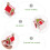1set Polymer Clay Shaped Decoration For Festive Celebrations 11