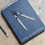 Metal Compass Tool Blue 7pcs 6.7x2.1x0.4in 10