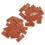 100 Pcs Clothing Label Garment Accessories Custom Made Tags 8