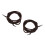 4St Rubber Voor Chaise Longue, Elastisch, Koffie Kleur 1