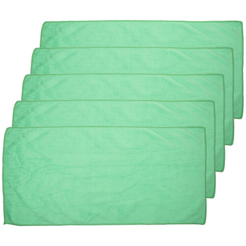 5Pièces Nappes Réutilisables Microfibre Vert Clair Pour Petits Animaux 2