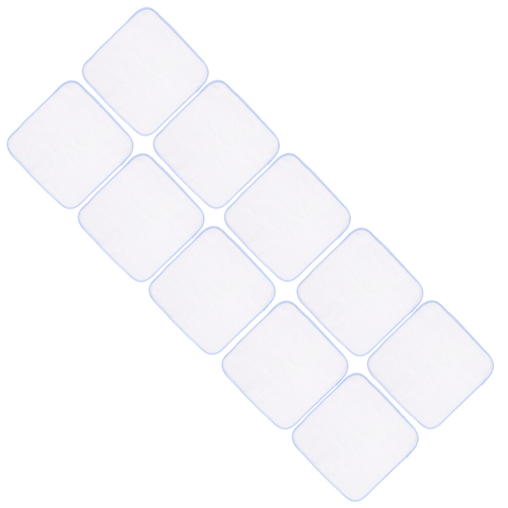 10Pcs Towel Gauze Towels Small Handkerchief Happyyami