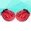Punching Pad For Training Hand Feet Arc Target Boxing Paddles Mitts 6