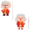 2Pcs Red Polymer Clay Cake Decorations Elders Birthday Cake Toppers 9