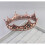 Luxury Design Queen Crowns Wedding Accessory Coffee 1pack 8