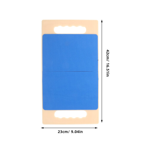 Blue ABS Taekwondo Kick Training Board Reusable Martial Arts Pad 1
