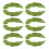 48Pcs PVC Artificial Soybean Models Green Lifelike Kitchen Decor Props 11