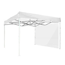 (White)118"*79'' Folding Awning Instant Solar Wall Outdoor Instant Awnings 1 Pack Wall Only