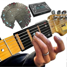 (3pcs)Fantastic Cards for Mastering Guitar Chords Fast Electric Guitar Chords Learning Card with Easy to Understand Layout for Beginners