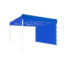 (Blue)118"*79'' Folding Awning Instant Solar Wall Outdoor Instant Awnings 1 Pack Wall Only