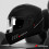 (Bright Black) Full Half Helmets High Quality Maximum Road Safety Helmets suitable for Motorcycle 3