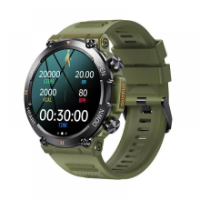 Military Smart Watch Compatible with Men(Answer /Make Call)Rugged Heart Rate Fitness Tracker