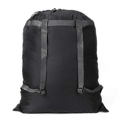 Large Laundry Bag Heavy Duty Polyester Laundry Backpack with 2 Adjustable Shoulder Straps