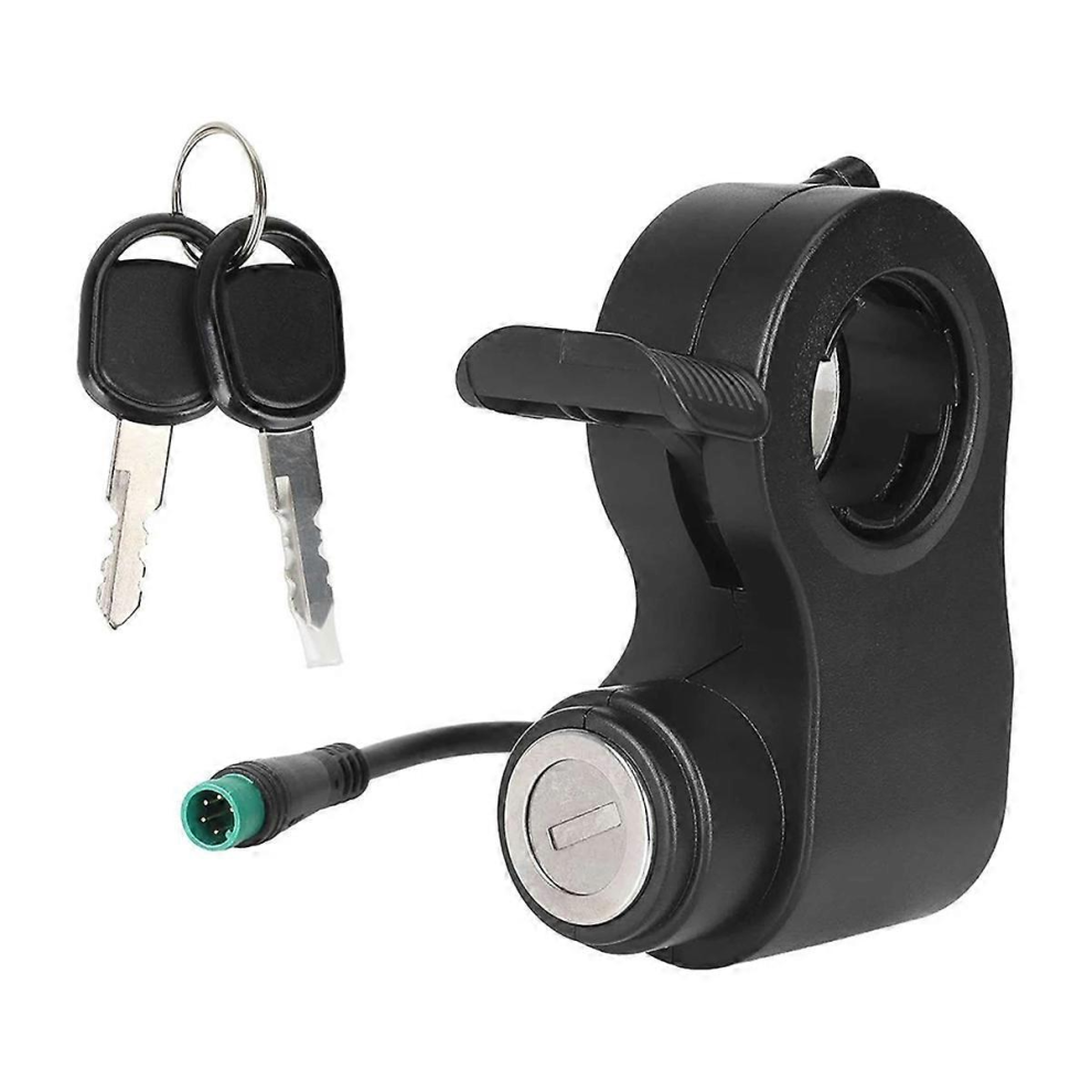 Electric Scooter Lgnition Lock Compatible with Kukirin Compatible with G2 Compatible with Max 5pin Integrated Throttle Switch Lock with Key-image-OPC-PJTWZCY-NEW