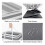 Large Laundry Basket Waterproof Foldable Clothes Toy Storage Basket 3