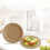 50pcs Disposable Thick Kraft Paper Plates, Cake Mold, BBQ Party 1