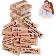 Super Naughty Block Tower Game - Couple Activities &amp; Date Night Ideas