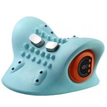 EMS-Cervical Tractions Heating Neck Spine Pillow Portable Pain Relief Cervical Pillow for Neck Shoulder