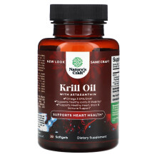 Nature's Craft, Krillöl mit Astaxanthin, 30 Weichkapseln