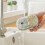 (White)Automatic Adding Liquid Brush with Lanyard Refillable Wear Resistant Scrub Brush for Shower Room 4