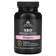 Ancient Nutrition, Frauen SBO Probiotika, 25 Milliarden KBE, 60 Kapseln