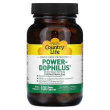 Country Life, Power-Dophilus, 100 Gélules Végétaliennes