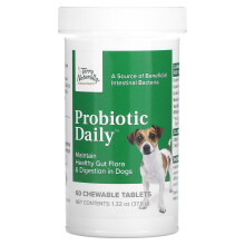 Terry Naturally, Probiotikum Täglich, Für Hunde, 60 Kautabletten, 1,32 Unzen (37,5 g)