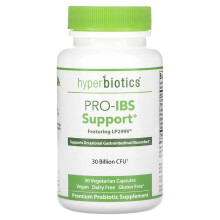 Hyperbiotics, Pro-IBS Stöd, 30 Miljard CFU, 30 Vegetariska Kapslar