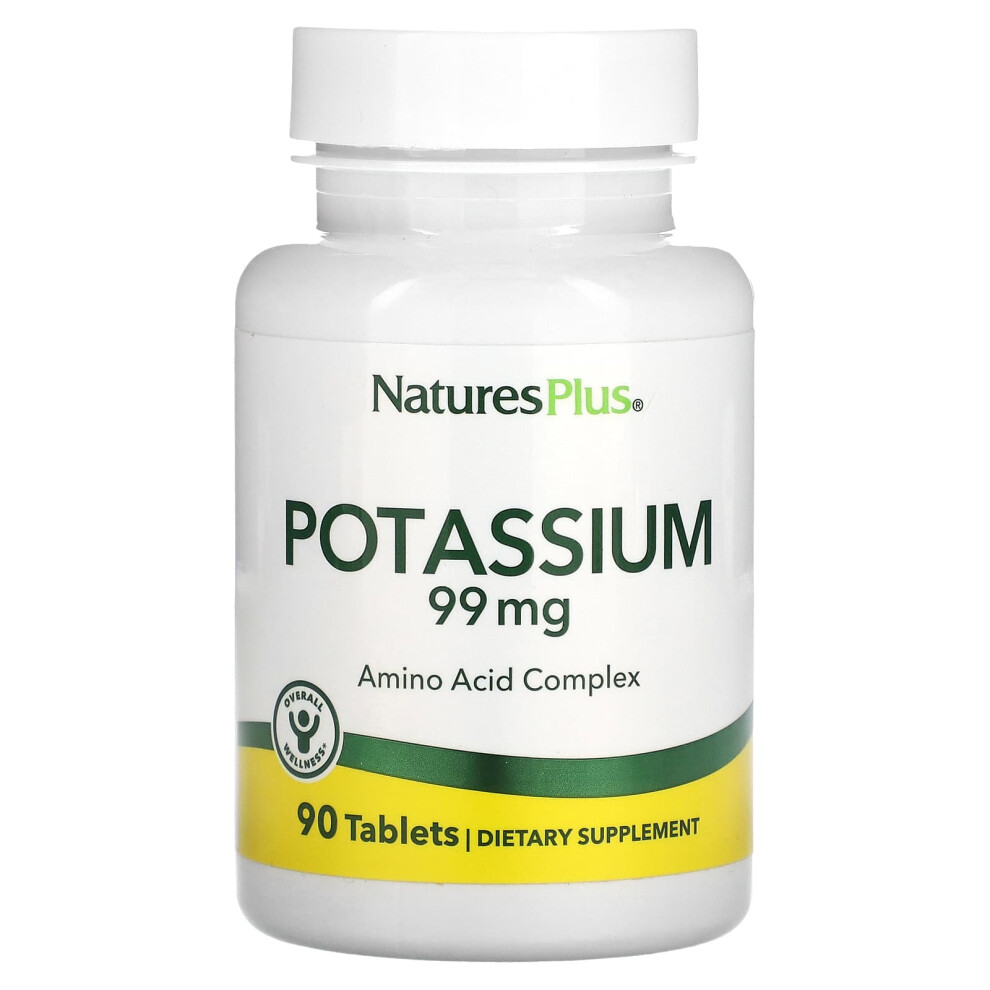 Naturesplus , Potassium, 99 Mg, 90 Tablets
