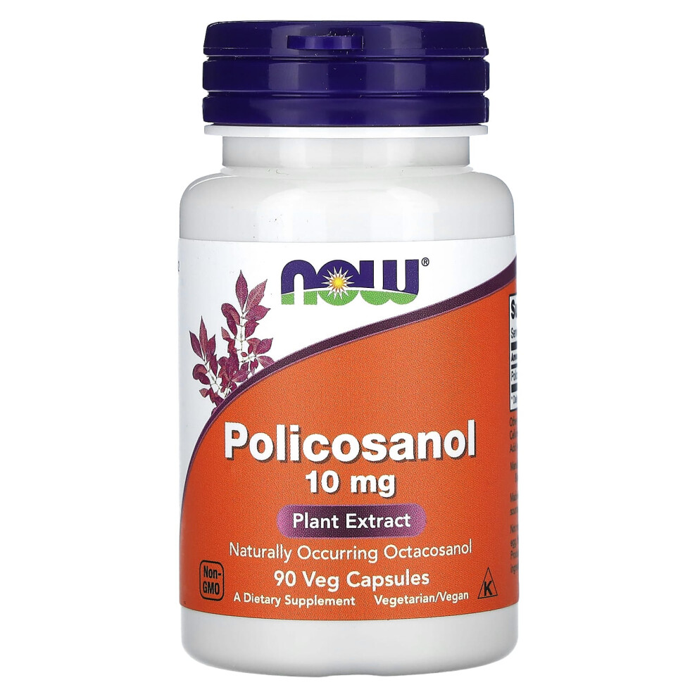Now Foods , Policosanol, 10 Mg, 90 Veg Capsules