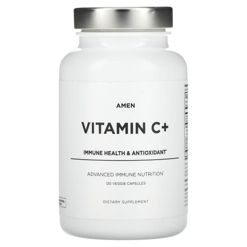 Codeage, Amen, Vitamin C+, Immunsystem-Gesundheit, Antioxidans, 120 Veggie Kapseln