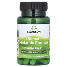 Swanson, Formule Probiotique Ultime, 30 Capsules Végétales EMBO AP