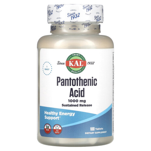 KAL, Pantothensäure, 1.000 mg, 100 Tabletten
