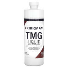Kirkman Labs, TMG Liquide, Saveur Framboise Naturelle, 16 fl oz (473 ml)