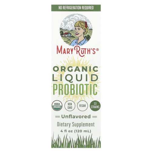 MaryRuth's, Bio-Flüssigprobiotikum, Geschmacksneutral, 4 fl oz (120 ml)