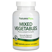 NaturesPlus, Légumes Mixtes, 180 Comprimés