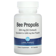 Lake Avenue Nutrition, Bee Propolis, 1,000 mg, 90 Capsules
