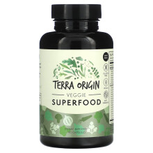 Terra Origin, Veggie Superfood, 90 Kapseln
