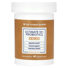 The Vitamin Shoppe, Ultimate 10+ Probiotika, 30 Milliarden KBE, 60 pflanzliche Kapseln