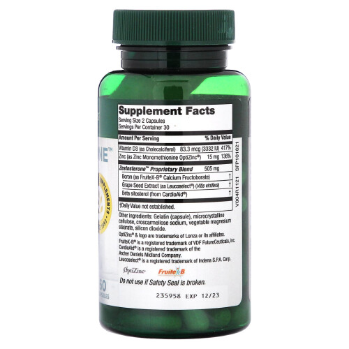 Purity Products, Zestosterone, 60 Capsules 1