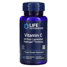 Life Extension, Vitamin C, 60 Vegetarische Tabletten