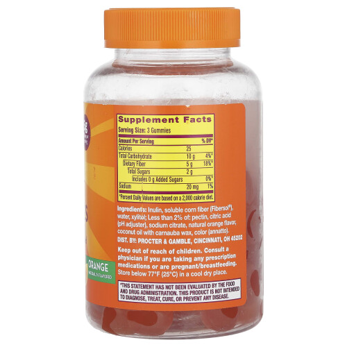 Metamucil, Faser-Gummis, Orange, 72 Gummis 1