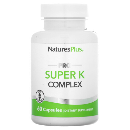 NaturesPlus, Pro Super K Komplex, 60 Kapseln