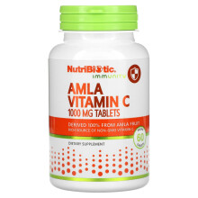 NutriBiotic, Immunité, Vitamine C d'Amla, 1 000 mg, 60 Comprimés Végans