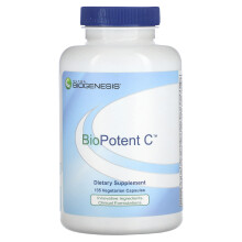 Nutra BioGenesis, BioPotent C, 135 Gélules Végétariennes