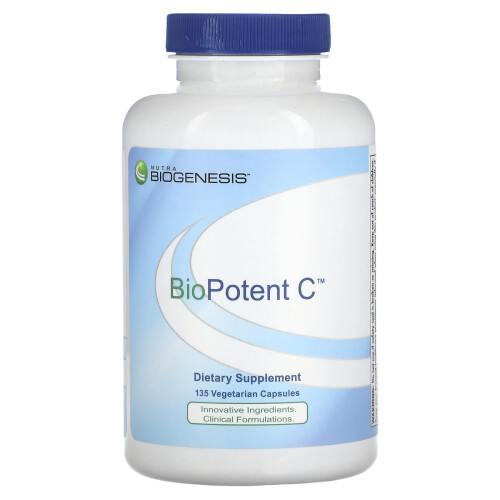 Nutra BioGenesis, BioPotent C, 135 Vegetarische Kapseln