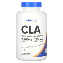 Nutricost, CLA, 2.400 mg, 120 Softgels (800 mg pro Softgel)