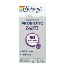 Solaray, Mycrobiome, Probiotikum, Frauenformel, 50 Milliarden, 30 Vegi-Kapseln