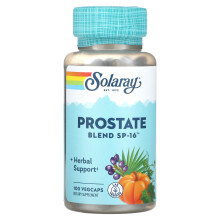 Solaray, Prostata-Mischung SP-16, 100 pflanzliche Kapseln